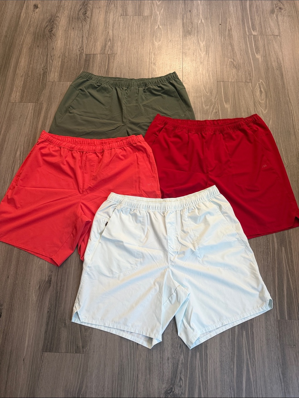 DSG Men's Athletic Shorts - 8” Agility Shorts - size XL